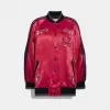 蔻驰/Coach Oversize Souvenir Varsity Jacket 75638 RED