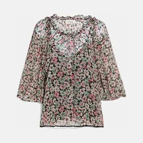 蔻驰/Coach 花边上衣 75686 M84