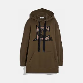 蔻驰/Coach REXY BY GUANG YU连帽卫衣 75901 MOS