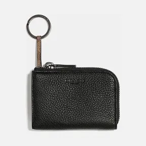 蔻驰/Coach  经典标志帆布色块L型拉链车钥匙包 76314_KHA