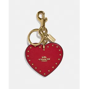 蔻驰/Coach 饰钉爱心手袋挂件 78391_LIP1Y