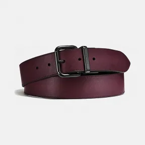 蔻驰/Coach 牛仔针扣可裁剪双面抛光皮革皮带 87091 C1L