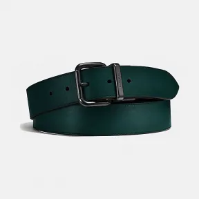 蔻驰/Coach 牛仔针扣可裁剪双面抛光皮革皮带 87091 MJ7