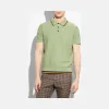 蔻驰/Coach 褶边POLO衫 87505 GRN