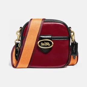 蔻驰/Coach Kat系列 女士 拼色KAT 相机包 88224_B4PEN