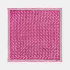 蔻驰/Coach  马与马车图案超大提花方形围巾 88915_AJN_ONE