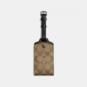 蔻驰/Coach 签名帆布行李牌 C1614-QBKHA