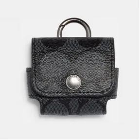 蔻驰/Coach 大号标志性帆布无线耳机盒 C1618-QBCHR