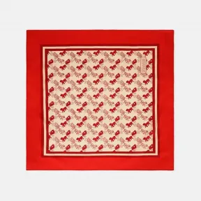 蔻驰/Coach 马车图案印花大手帕 C2744-PJ6