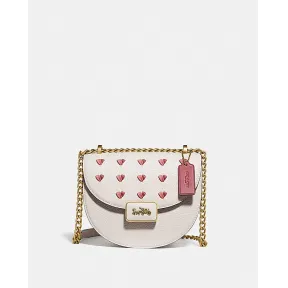 蔻驰/Coach 爱心刺绣ALIE马鞍包 C3922-B4-HA