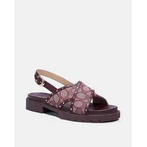 蔻驰/Coach PALMER凉鞋 C4407-BUR-9.5C