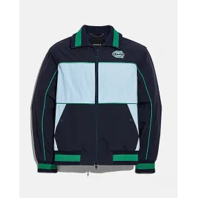 蔻驰/Coach 回收尼龙【改为锦纶】拼色混合冲锋衣 C4650-NAW-56