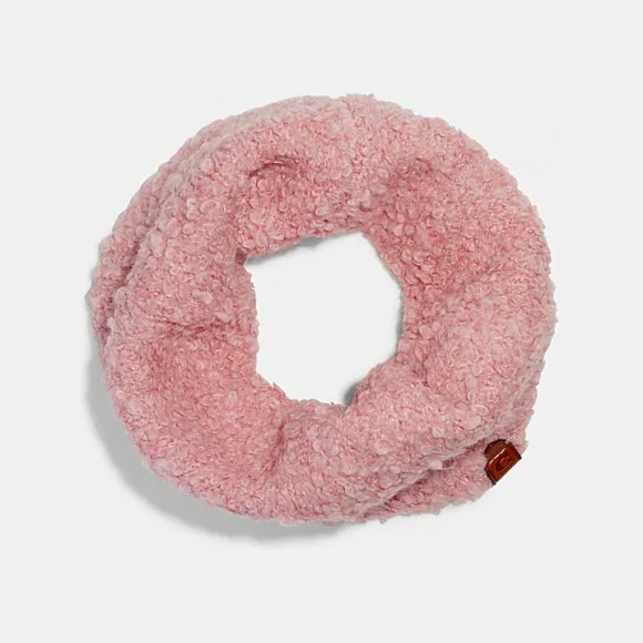 蔻驰/Coach 粉红色 纹理毛绒发带 C5131-PIN