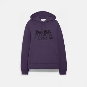 蔻驰/Coach 男士 Dark Purple 帽衫 C9113-A2X-L