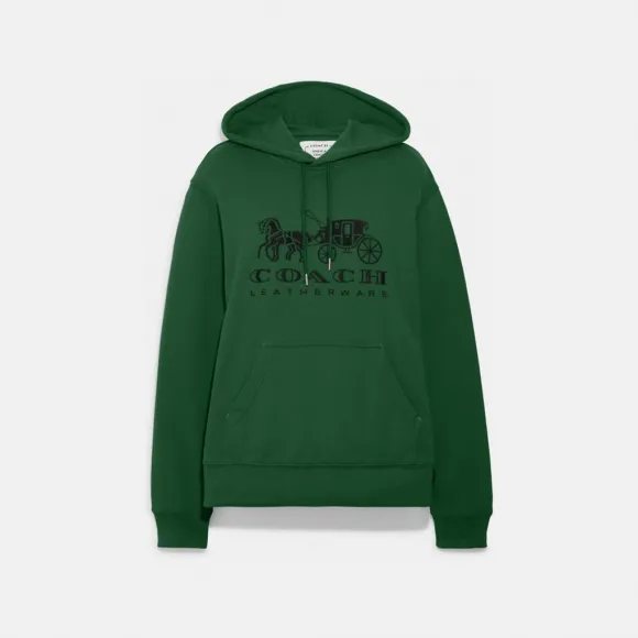 蔻驰/Coach Horse and Carriage 有机棉连帽衫 C9113-CZS