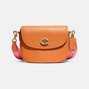 蔻驰/Coach B4+A8 皮革 WILLOW马鞍包 CA094-B4-A8