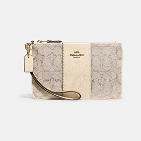 蔻驰/Coach 女士 B4／石灰色象牙白色 手腕包 CD696-B4SHG