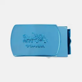 蔻驰/Coach 四方型马车图案饰片腰带扣件 CE865-V4W