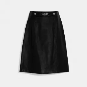 蔻驰/Coach 皮裙 CF034-BLK-0