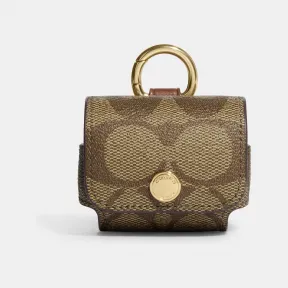 蔻驰/Coach 大号标志性帆布无线耳机盒 CF284-IMBDX