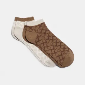 蔻驰/Coach 标志性短袜 CH395-DJ8