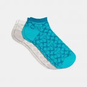 蔻驰/Coach 标志性短袜 CH395-VGW