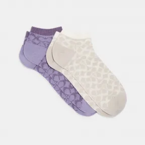 蔻驰/Coach 标志性短袜 CH395-VSO