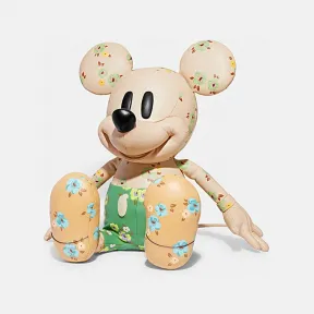 蔻驰/Coach COACH X DISNEY花卉印花中号米奇公仔 CH712-VIW