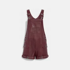 蔻驰/Coach  皮革吊带裤 CJ475-F3X