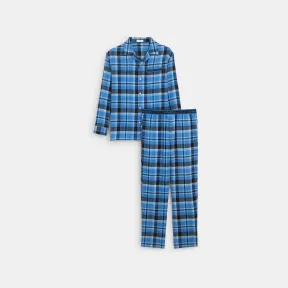 蔻驰/Coach 格子睡衣套装 CK520-NAY-XL