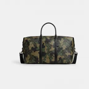 蔻驰/Coach Trekker 52 签名帆布带迷彩印花 CM037-QBGRU