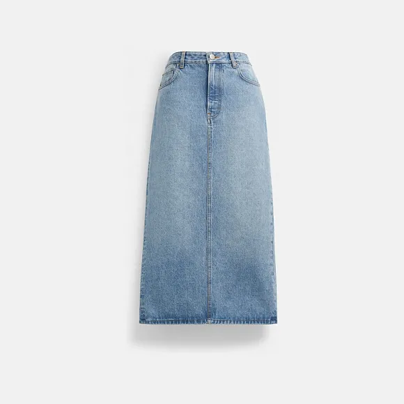 蔻驰/Coach 丹宁长裙 CM292-BLU