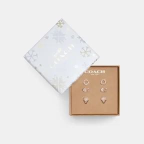 蔻驰/Coach 标志性冰淇淋耳环套装 CO292-RGD