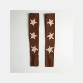 蔻驰/Coach 带嵌花星星图案的暖臂套 CO753-DB-CA