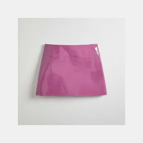 蔻驰/Coach 褶皱漆皮 Coachtopia 波浪迷你裙 CO760-PFJ-28