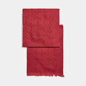 蔻驰/Coach 双色经典标志披巾 39578_P1Y