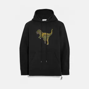 蔻驰/Coach REXY连帽卫衣 68235_BLK