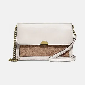 蔻驰/Coach 拼色经典标志帆布DREAMER多功能斜挎包 76129_B4P0A