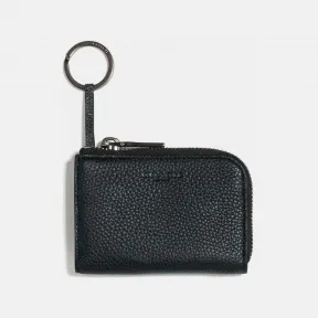 蔻驰/Coach 男士 经典标志帆布色块L型拉链车钥匙包 76314_CHR