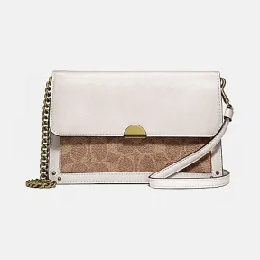 蔻驰/Coach 拼色经典标志帆布DREAMER多功能斜挎包 87898_B4P0A