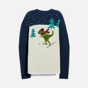 蔻驰/Coach REXY 嵌花毛衣 88454_NAV