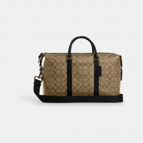 蔻驰/Coach Ellery 小号标志帆布行李袋 CP048-QBKHA