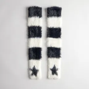 蔻驰/Coach Coachtopia/蔻驰之城星星图案毛绒针织臂套 CX540-XGC