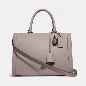 蔻驰/Coach Smooth Leather Zoe Carryall F49500 QBC2J