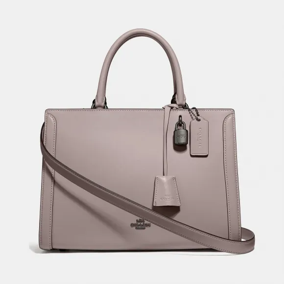 蔻驰/Coach Smooth Leather Zoe Carryall F49500 QBC2J