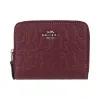 蔻驰/Coach 深红色  PVC 钱包 F87757-SVWN