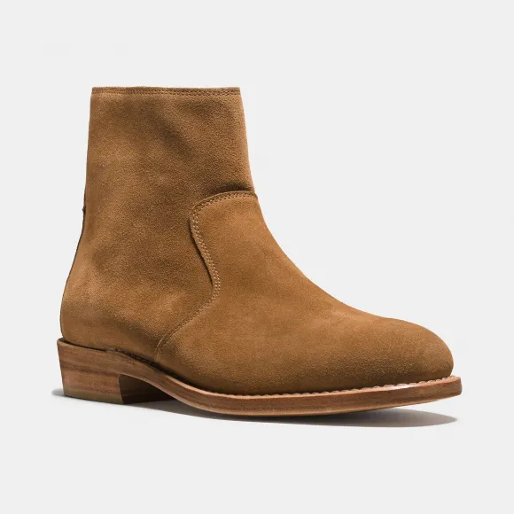 蔻驰/Coach WEST麂皮拉链靴 G1670 CAM