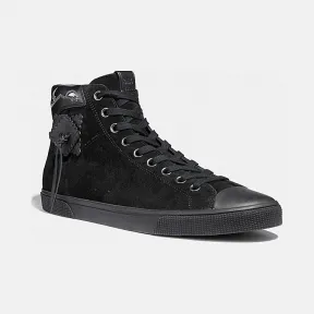 蔻驰/Coach  C220高帮运动鞋 G3075_BLK_7D