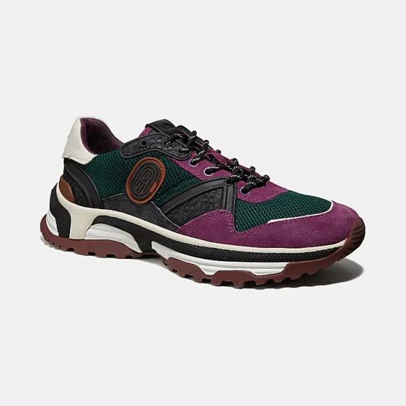 蔻驰/Coach Coach贴花混合材质C143鞋 G3853 GRU