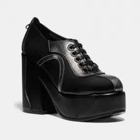 蔻驰/Coach 厚跟牛津鞋 G4111 BKGM